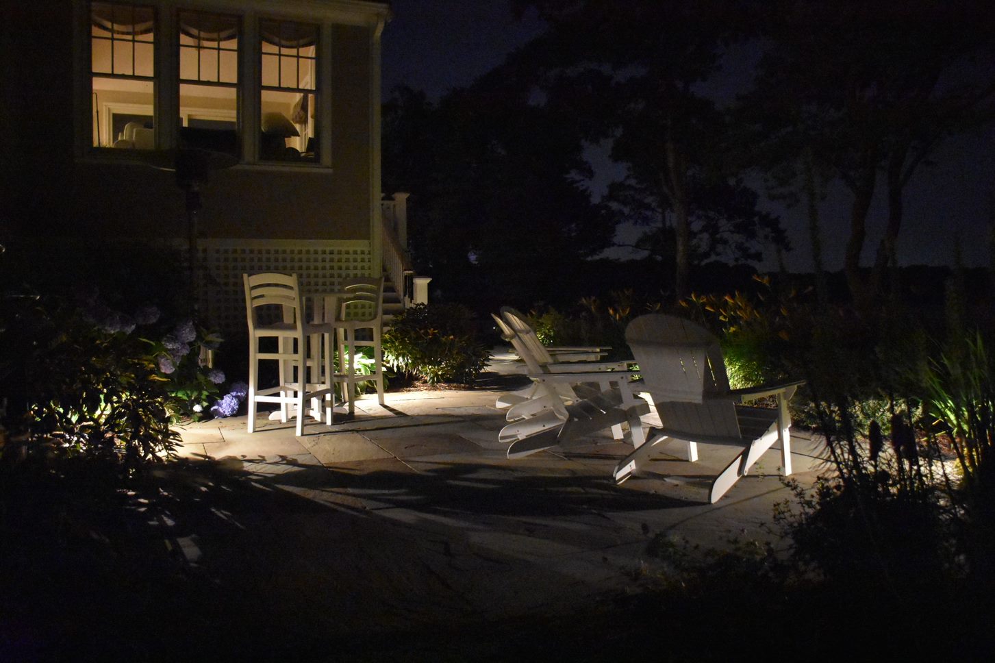 Cape Lightscape Designs, LLC<br />Cape Lightscape Designs - Backyard Garden Patio<br />